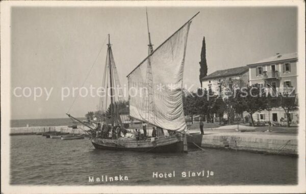 Malinska Haludovo Hotel Slavije Segelboot