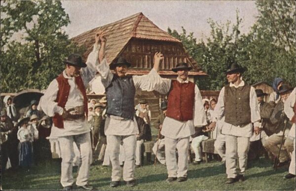 Landwirtschaft Balkan Tracht Tanz