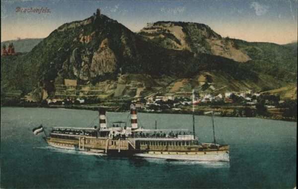 Schiffe Ships Navires Drachenfels