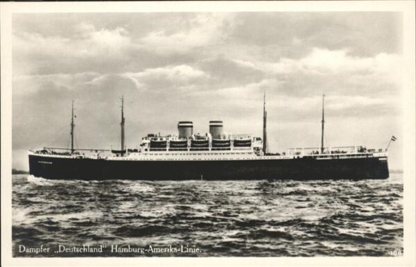 Schiffe Ships Navires Dampfer Deutschland Hamburg Amerika Lin