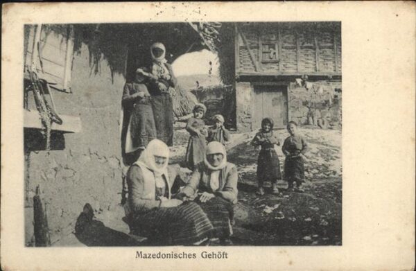 Mazedonien Gehöft
