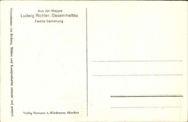 Kuenstlerkarte Ludwig Richter – Bild 2