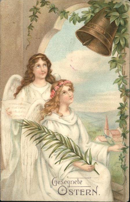 Ostern Easter Paques Glocke Frauen