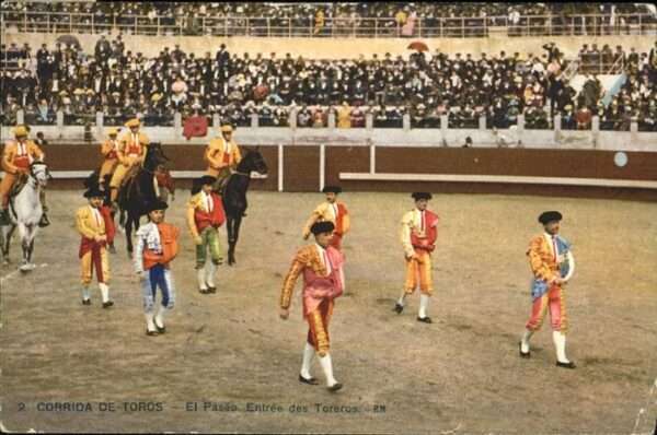Stierkampf Torero Pferd