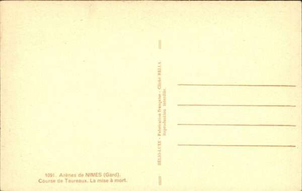 Stierkampf Arenes des Nimes – Bild 2