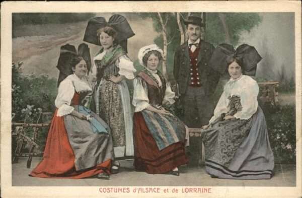 Trachten Assace et de Lorraine