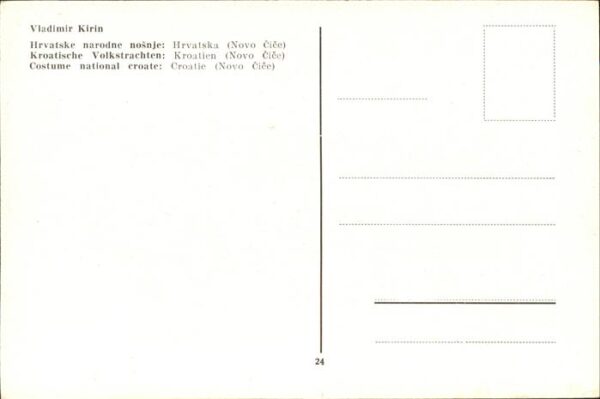 Trachten Kroatische Volkstracht – Bild 2