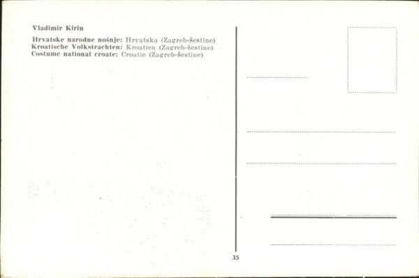 Trachten Kroatische Volkstracht – Bild 2