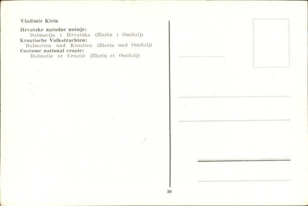Trachten Kroatische Volkstracht – Bild 2