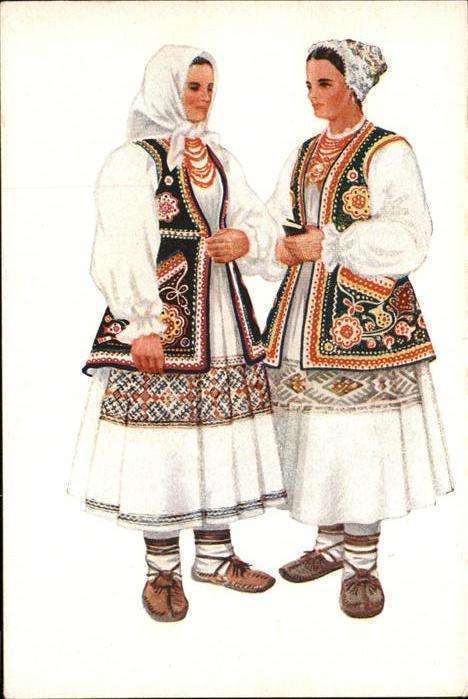 Trachten Kroatische Volkstracht