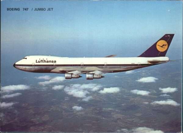 Flugzeuge Zivil Boeing 747 Jumbo Jet Lufthansa