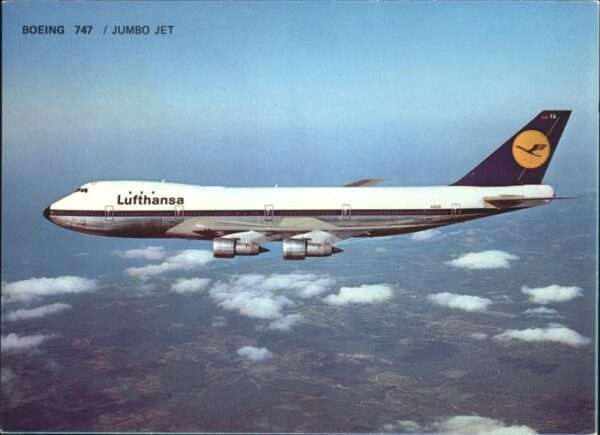 Flugzeuge Zivil Boeing 747 Jumbo Jet Lufthansa
