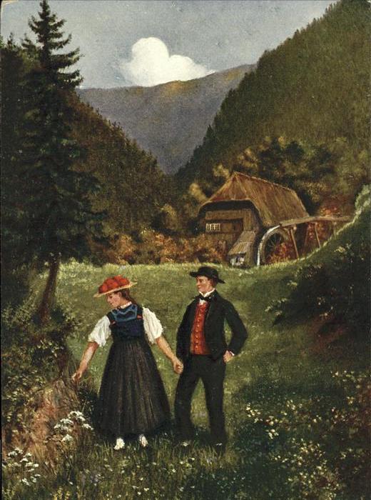 Trachten Schwarzwald Schwarzwaldidylle