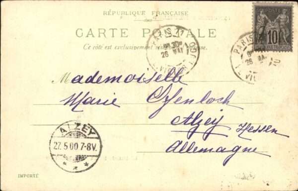 Exposition Universelle Paris 1900 Schiff – Bild 2