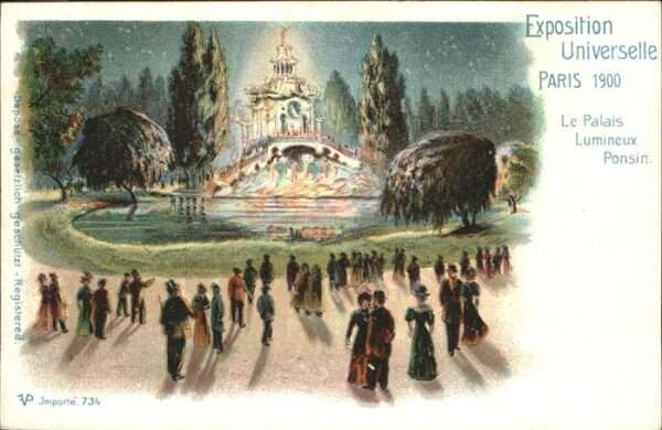 Exposition Universelle Paris 1900 Palais Lumineux