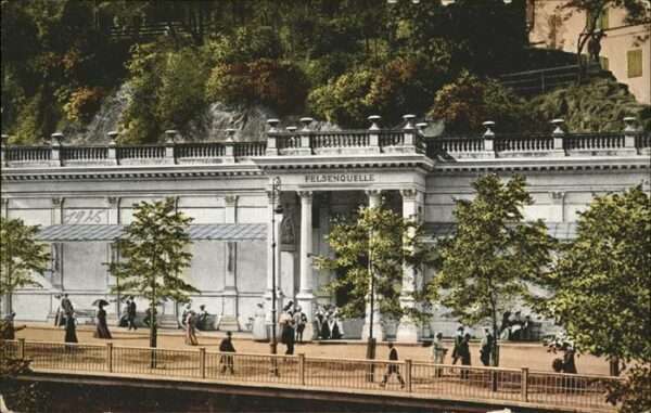 Karlsbad Eger Felsenquelle