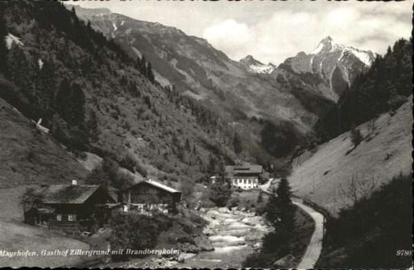 Mayrhofen Zillertal Gasthof Zillergrund