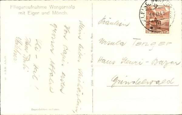 Wengernalp Fliegeraufnahme – Bild 2