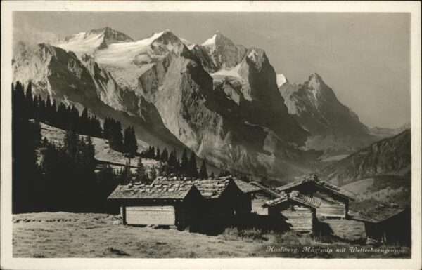 Hasliberg Wetterhornguppe
Mäglisalp