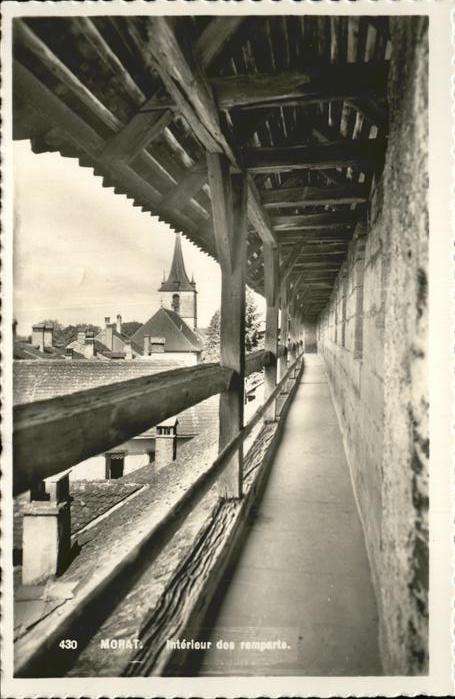 Morat Murten Interieur des remparts