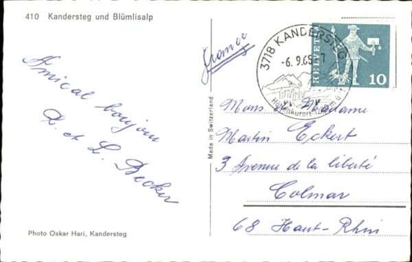 Kandersteg BE Blümlisalp – Bild 2