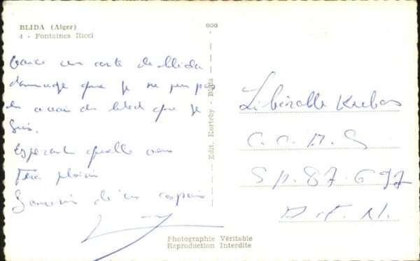 Blida Algerien Fontaines Ricci – Bild 2