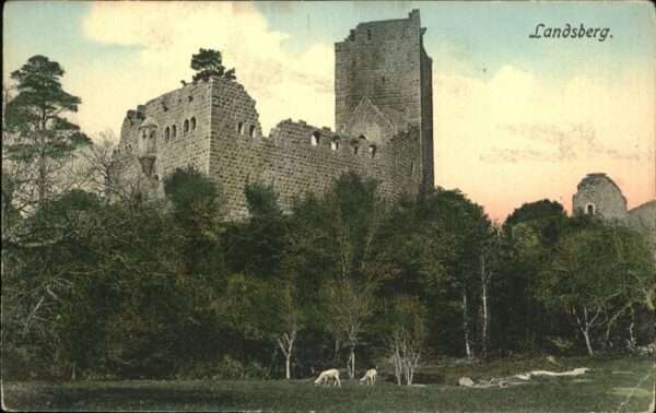 Heiligenstein Bas-Rhin Ruine Burg Landsberg