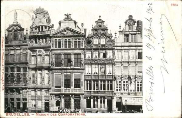 Bruxelles Bruessel Maison de Corporations