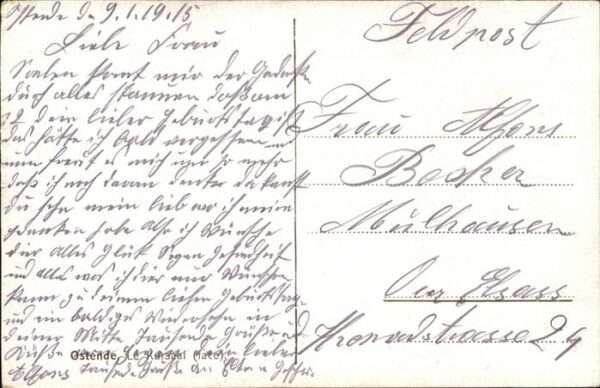 Ostende Oostende Teilansicht – Bild 2