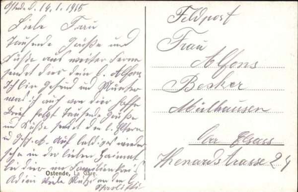 Ostende Oostende Teilansicht – Bild 2