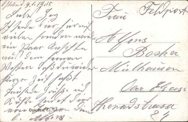 Ostende Oostende Teilansicht – Bild 2