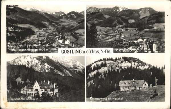 Goestling Ybbs Jagdschloss Steinbach
Kremserhütte Hoc