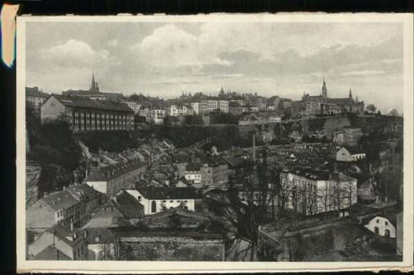 Luxemburg Luxembourg Ville haute
Faubourg Grund