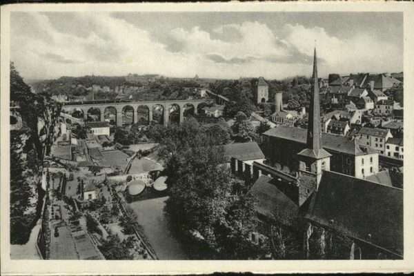 Luxemburg Luxembourg Plateau du Rham
Grund