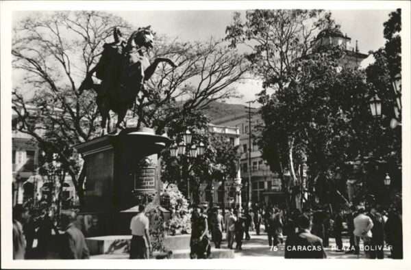 Caracas Bolivinianischer Platz