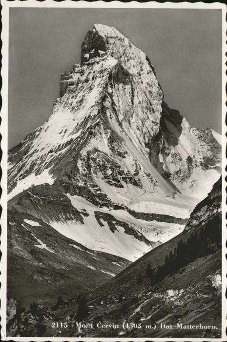 Mont Cervin Matterhorn