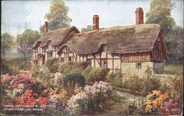 Stratford-on-Avon Anne HATHAWAYS`Cottage