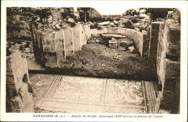 Ganagobie Ruine
Mosaique XIIième siècle