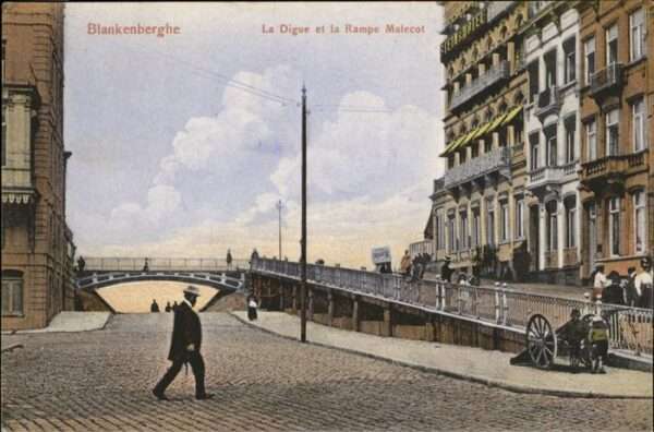 Blankenberghe la digue
Rampe Malecot