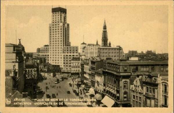 Anvers Antwerpen Place de Meir