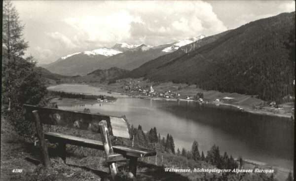 Weissensee Höchstgelegener Alpensee Europas