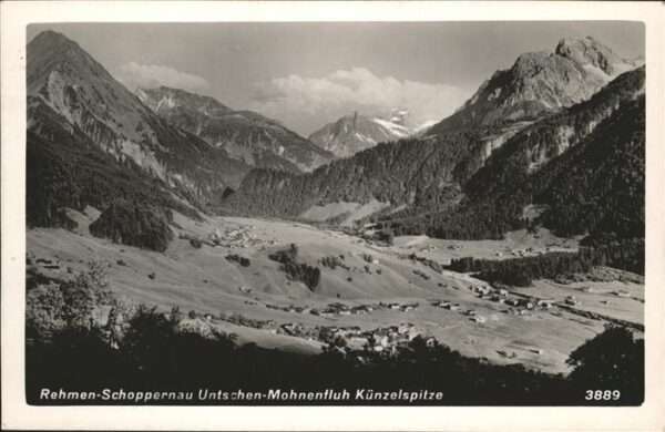 Rehmen Schoppernau
Untschen-Mohnenfluh
Künze