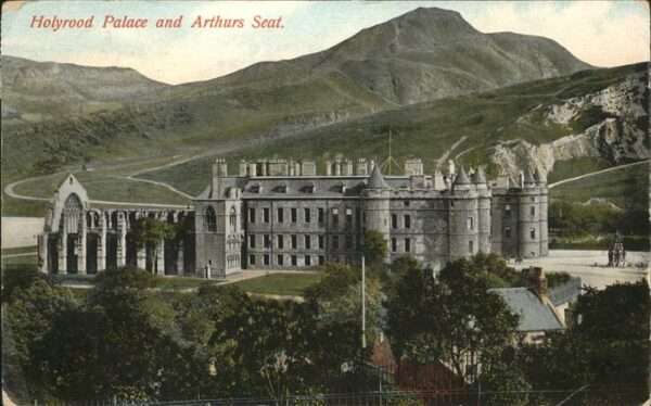 Edinburgh Scotland Holyrood Palace
Arthur`s Seat