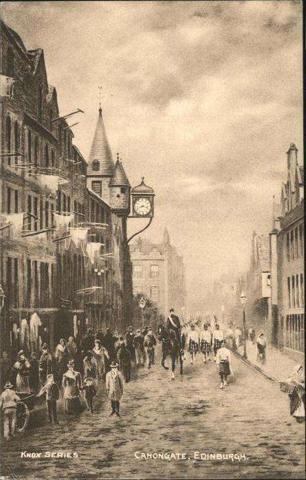 Edinburgh Scotland Canongate