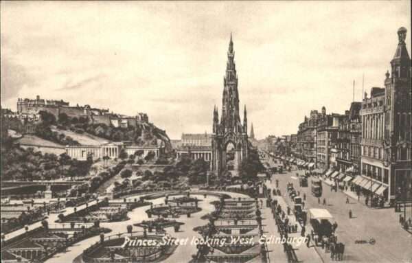Edinburgh Scotland Princess Street