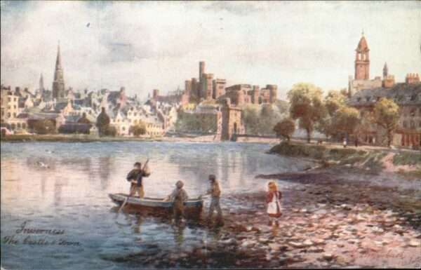 Inverness Nairn Inverness Castle
Oilette Postcard 7677