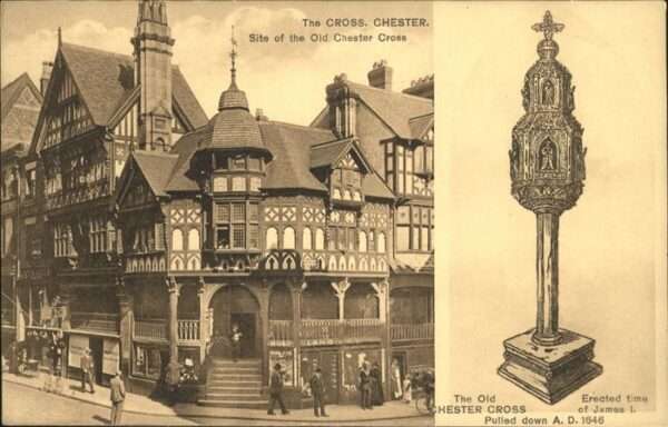 Chester Cheshire Old Chester Cross