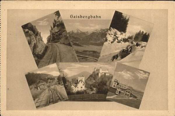 Salzburg Oesterreich Gaisbergbahn