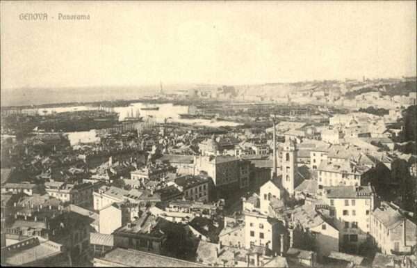 Genova Genua Liguria Panorama
