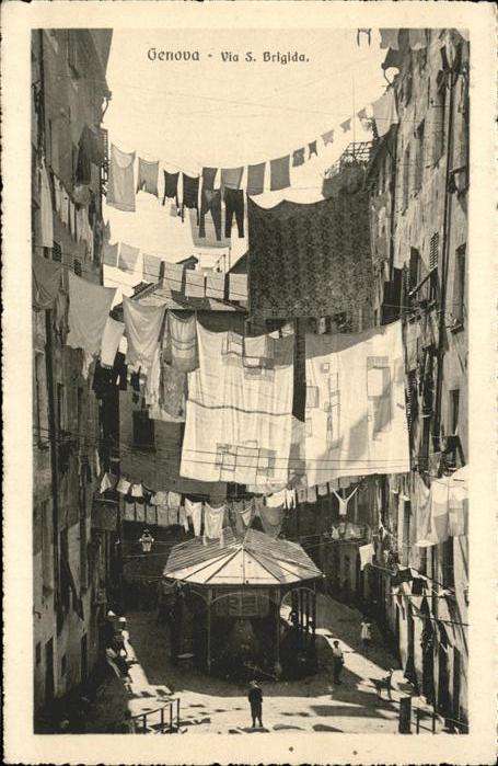 Genova Genua Liguria Via S. Brigida
